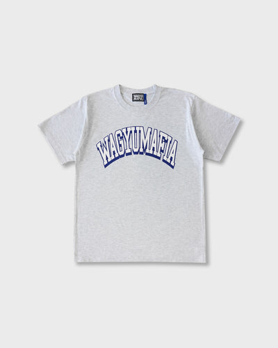 COLLEGE LOGO TEE GRAY