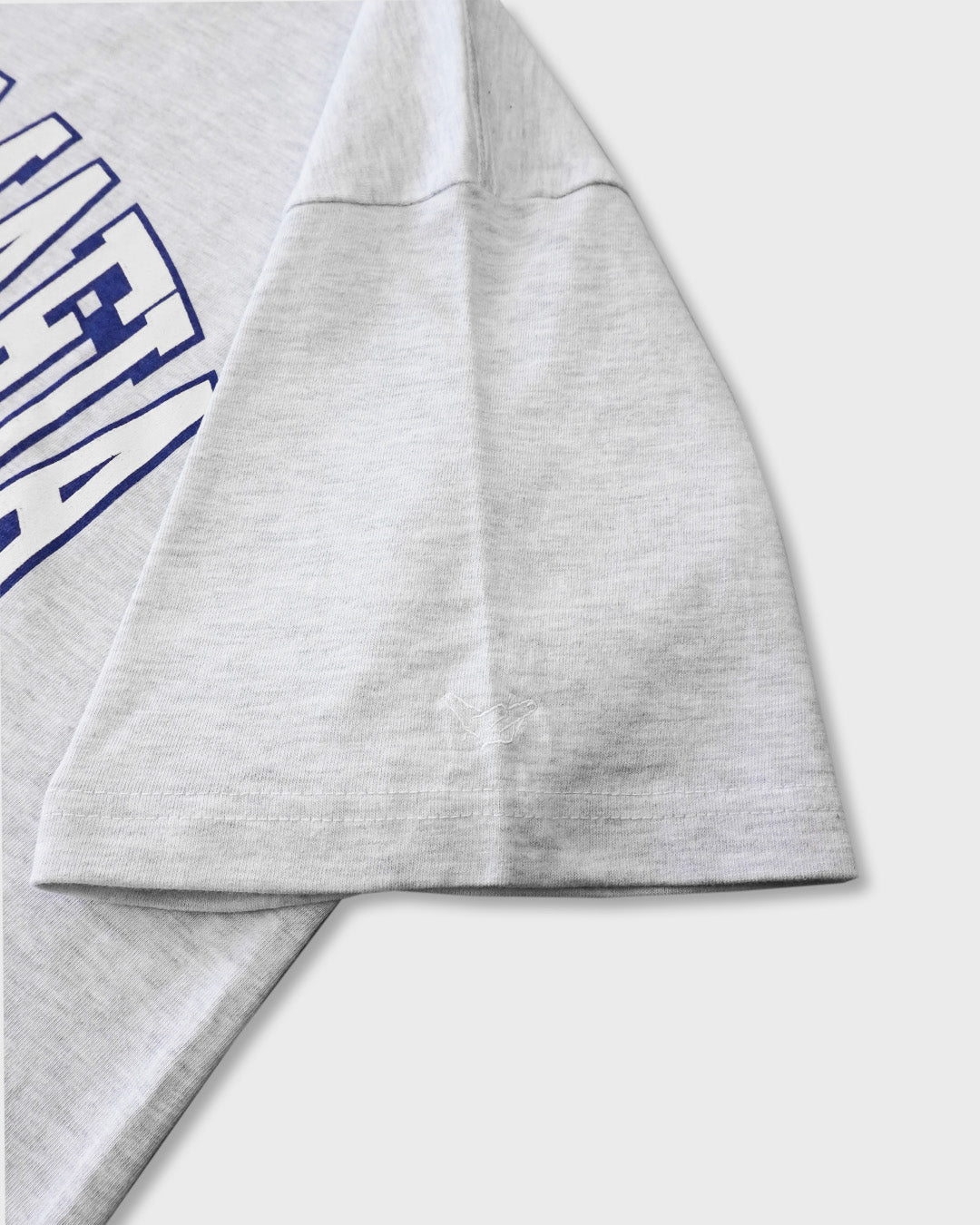 COLLEGE LOGO TEE GRAY
