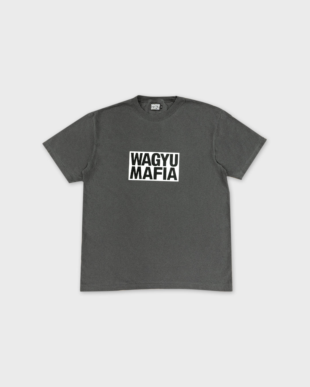 WAGYUMAFIA BOX LOGO T-SHIRT PEPPER