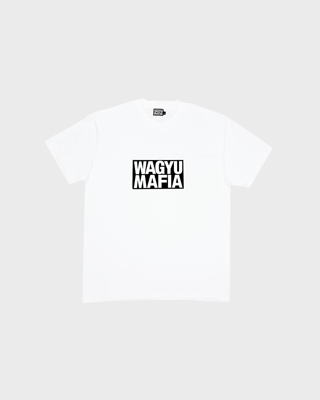 WAGYUMAFIA BOX LOGO T-SHIRT WHITE