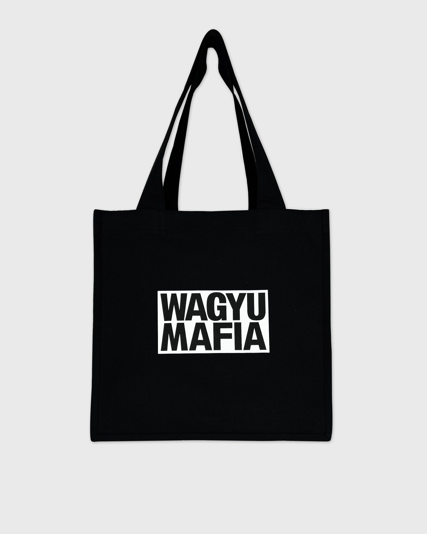 WAGYUMAFIA BOX LOGO TOTE BLACK