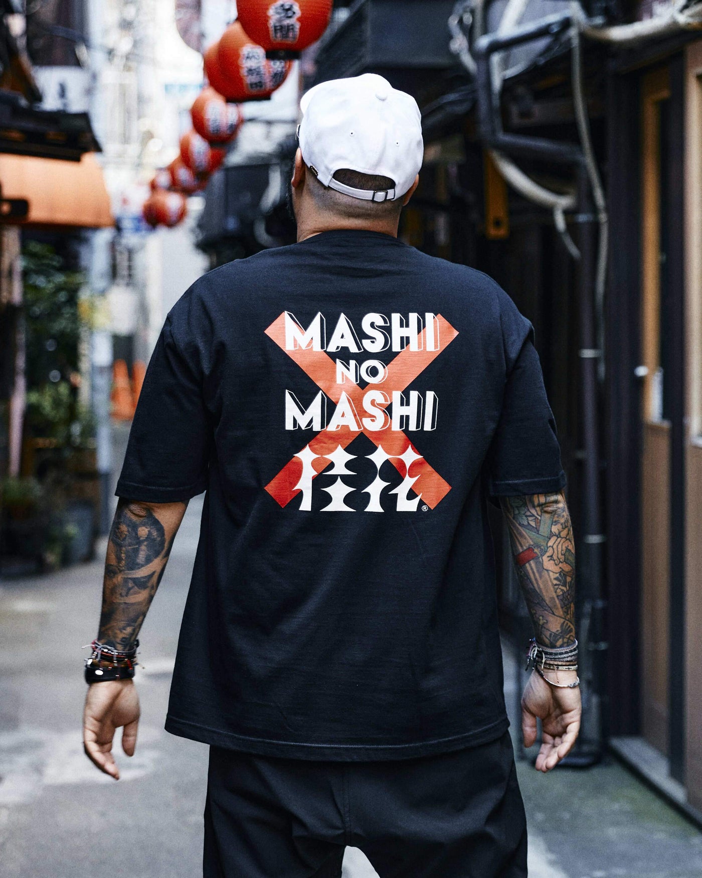 桂花ラーメン × MASHI NO MASHI TOKYO T SHIRT