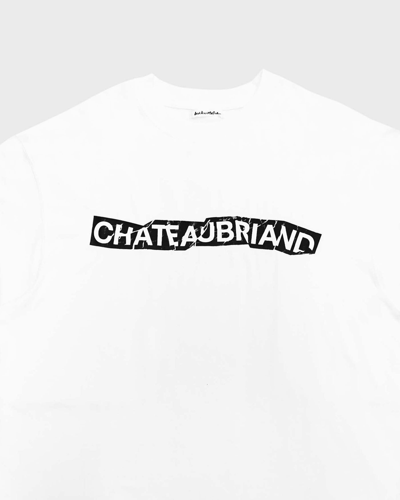 CHATEAUBRIAND BOX LOGO T-SHIRT WHITE