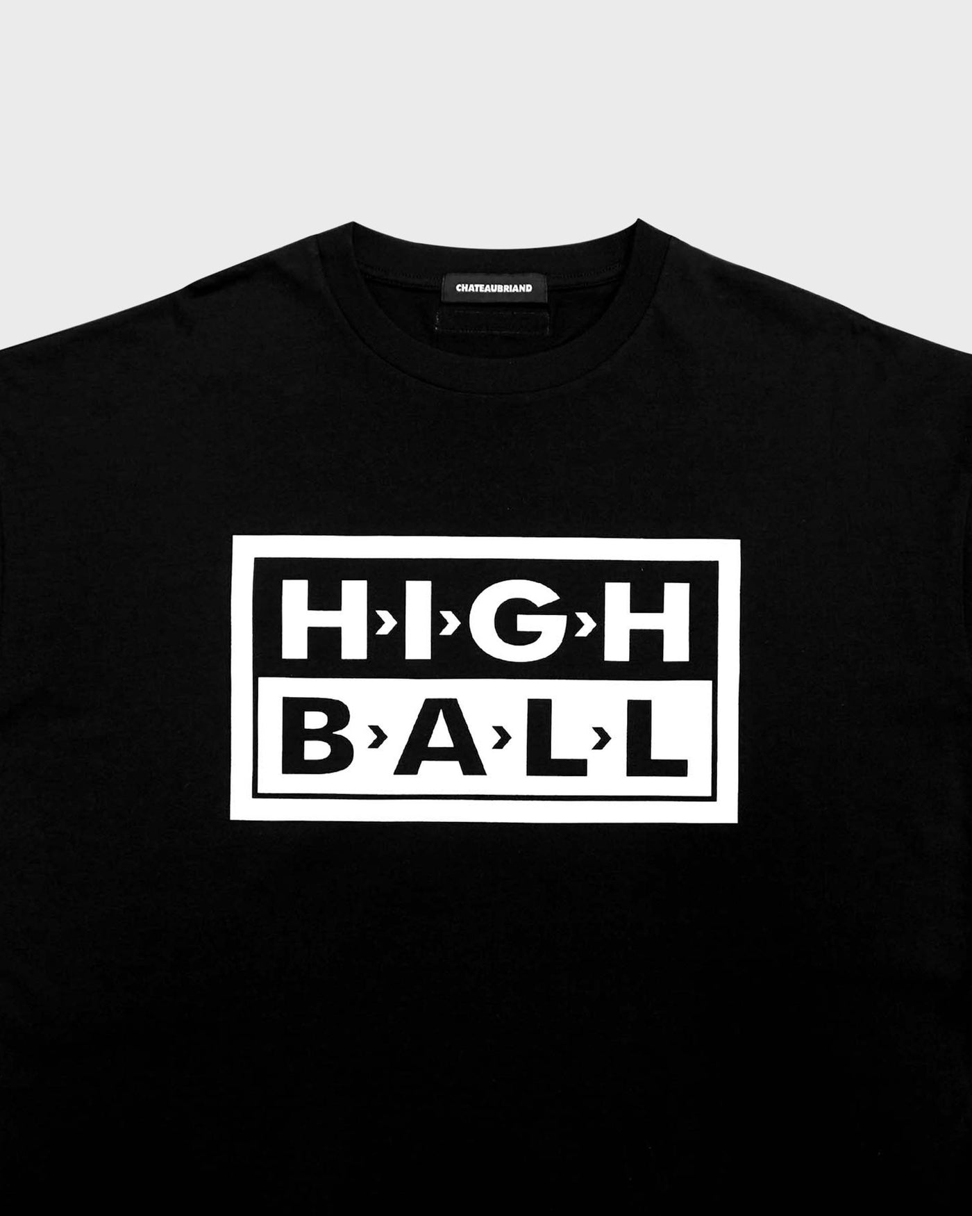 HIGHBALL T SHIRT BLACK